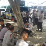 200 Personil Polres Bolmong Amankan Penetapan Paslon Pilkada
