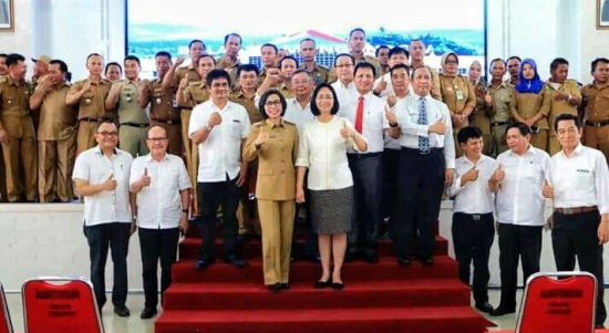 Bupati Bolmong Lepas Mahasiswa KKT Unsrat Manado