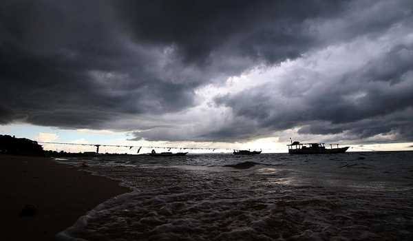Tampak gambaran cuaca ekstrem. (foto.dok/Bolmong.News)