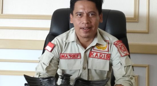 Kepala Diskominfo Kabupaten Bolmong Marief Mokodompit. (foto.Wahyudy Paputungan/bolmong.news)