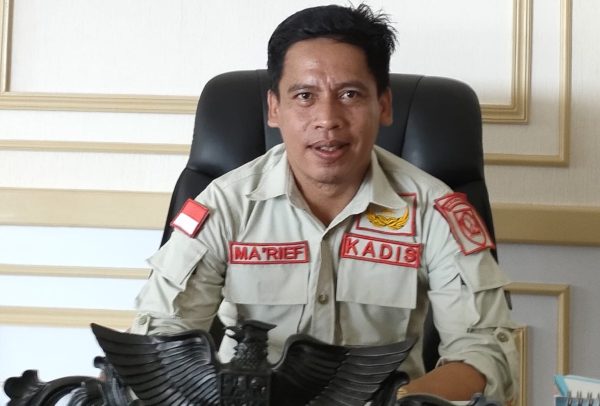 Kepala Diskominfo Kabupaten Bolmong Marief Mokodompit. (foto.Wahyudy Paputungan/bolmong.news)