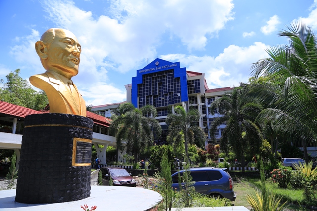 Gedung Universitas Sam Ratulangi Manado. (Foto: dok/Unsrat Manado)