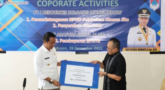 PT. J Resources Bolaang Mongondow, Arif Perdanakusumah