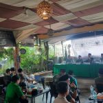 Muskercab III PCNU Kota Kotamobagu yang digelar di Cafe Korot Jalan Paloko Kinalang Kelurahan Kotobangon, Kotamobagu Timur, Minggu (22/1/2023). Foto: Jamal Paputungan/ PCNU Kotamobagu.
