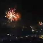 Suasana malam pergantian tahun 2022 ke 2023 di Kota Kotamobagu, Sabtu, 31 Desember 2022