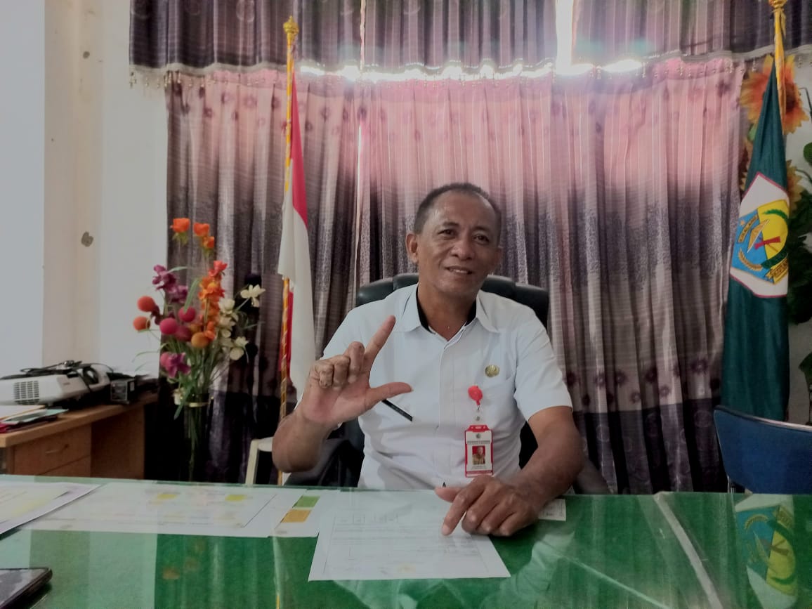 Kepala Dinas Kearsipan dan Perpustakaan Kotamobagu, Ham Rumoroy. Foto: Miranty Manangin.