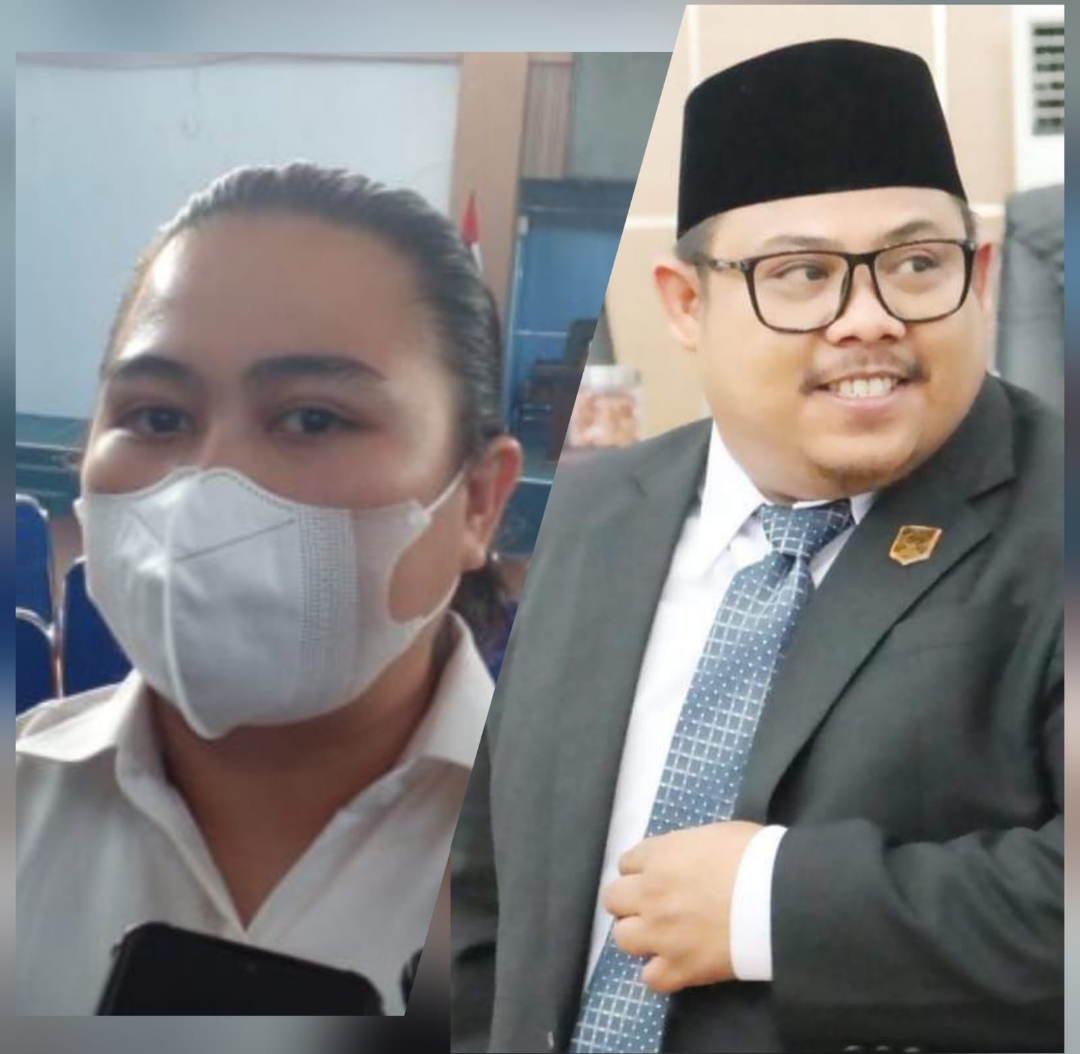 Ketua DPRD Boltim Fuad Landjar dan Amalia Landjar. Foto: Dok/Bolmong.News