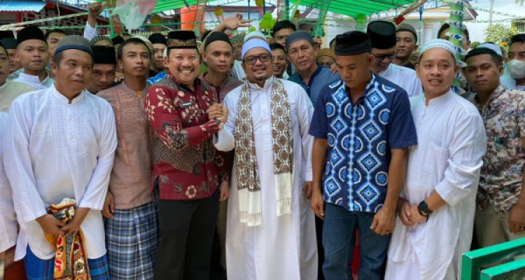 Perayaan Isra Miraj 1444 Hijriah Rutan Kotamobagu, berlangsung penuh khidmat, Jumat 10 Februari 2023. (foto.Ilham/Rutan Kotamobagu)