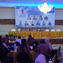 Tampak Penjabat Bupati Limi Mokodompit (tengah), saat menghadiri Bimbingan Tehnik (Bimtek) Ikatan Guru Indonesia (IGI) Bolmong, bertempat di Ballroom Sutanraja Hotel, Kotamobagu, Senin 13 Maret 2023. (foto.wahyudy paputungan/bolmong.news)