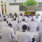 Tampak suasana acara Khatam Al-Quran yang berlangsung di Masjid At-Taubah Rutan Kotamobagu, Jumat 10 Maret 2023. (foto.wahyudy paputungan/bolmong.news)