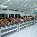 Suasana Pelantikan PWRI Kabupaten Asahan Masa Bhakti 2023-2027, Kamis (09/3/2023) di Aula Melati Kantor Bupati Asahan. Foto: Anggi Lubis/bolmong.news.