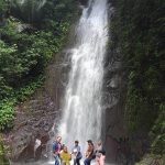 Air terjun Desa Atoga yang akan dikembangkan sebagai objek wisata. Foto: Gazali Potabuga