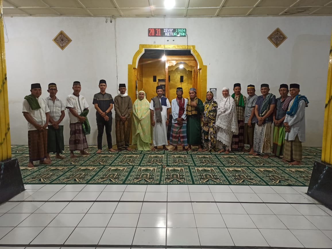 Safari ramadhan di Desa Molobog, di Masjid Baitul Rahim, Sabtu (15/4/2023). Foto: Gazali Potabuga