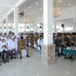Suasana manasik Haji Akbar yang dilaksanakan Pemerintah Kabupaten Asahan Tahun 1444 H/2023 M di Pendopo Rumah Dinas Bupati Asahan, Senin (15/05/2023). Foto: Anggi Lubis/bolmong.news