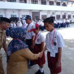 OSN Jenjang SD dan SMP Tingkat Kabupaten 2023 resmi dimulai, Senin (8/5/2023). Foto: Wawan Dentaw/bolmong.news