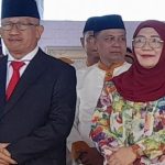 Ketua Presidium Pemekaran Kabupaten Bolaang Mongondow Utara Dr Drs Hi Asripan Nani MSi (kiri).(foto.Muchtar L Harundja/bolmong.news)