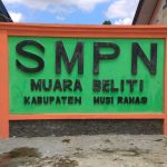 SMP Negeri Muara Beliti Kabupaten Musi Rawas. Foto: Zainuri/bolmong.news