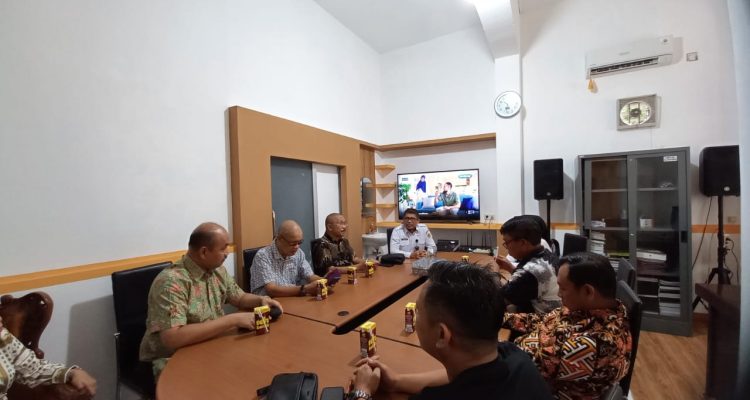 Pemkot Kotamobagu menerima kunjungan kerja OPD Pemkot Gorontalo, Rabu (21/6/2023). Foto: Miranty Manangin/bolmong.news