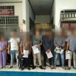Tampak foto sembilan orang warga binaan Rutan Kotamobagu dinyatakan bebas, Senin 5 Juni 2023. (foto.dok/Rutan Kotamobagu)