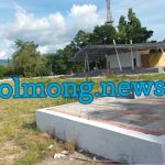 Pembangunan Alun-alun Boki Hotinimbang Kotamobagu. Foto: Miranty Manangin/bolmong.news