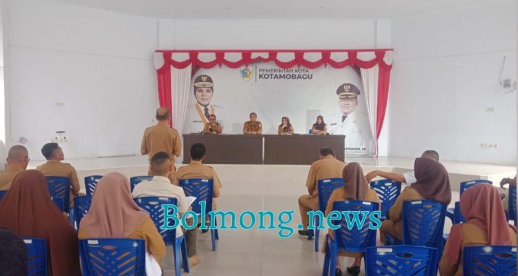 (Pemkot) Kotamobagu menggelar rapat persiapan menyambut Hari Ulang Tahun (HUT) ke-78 RI, yang jatuh pada tanggal 17 Agustus 2023 mendatang, Selasa (1/8/2023).