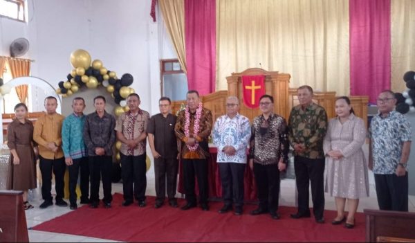 Jajaran Pemkab Bolmut dalam kerukunan dan toleransi antar umat beragama di Kabupaten Bolaang Mongondow Utara. (foto.Muchtar L Harundja/bolmong.news)