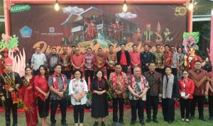 Penjabat Wali Kota Kotamobagu Asripan Nani hadiri Closing Ceremony Discover North Sulawesi, di di Hotel Borobudur – Jakarta, Jumat (29/9/2023). Foto: dok/Diskominfo Kotamobagu.