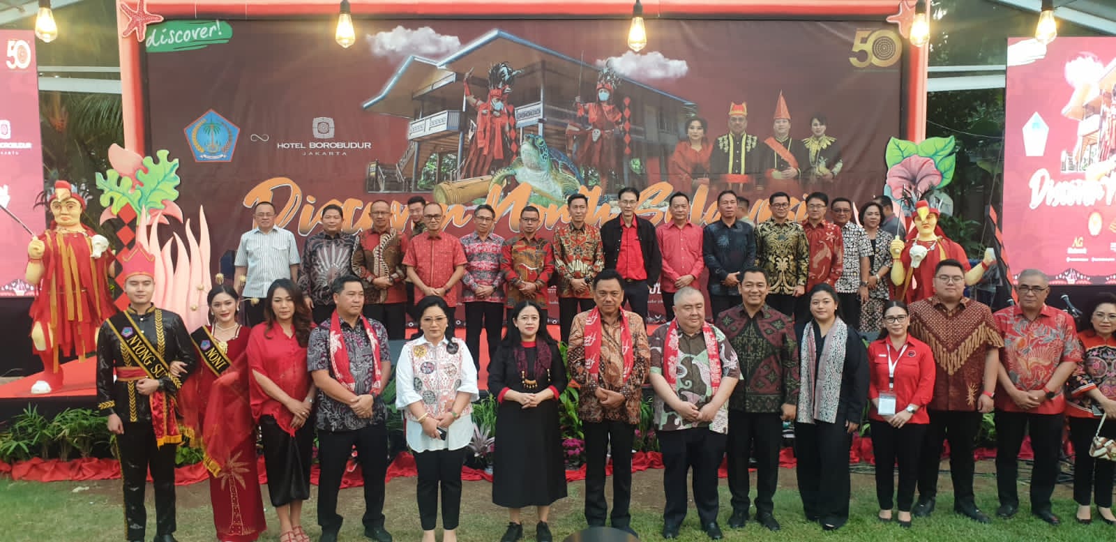 Penjabat Wali Kota Kotamobagu Asripan Nani hadiri Closing Ceremony Discover North Sulawesi, di di Hotel Borobudur – Jakarta, Jumat (29/9/2023). Foto: dok/Diskominfo Kotamobagu.