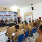 Pemkot Kotamobagu melalui Bapelitbangda Kotamobagu menggelar acara Kick Off Meeting Penyusunan Rencana Awal RPJPD Kotamobagu tahun 2025-2045, bertempat di ruang rapat Bappelitbangda Kotamobagu, Selasa (2/10/2023). Foto: Miranty Manangin/bolmong.news