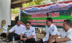 Rembuk Tani bersama Penjabat Bupati Bolmut Sirajudin Lasena