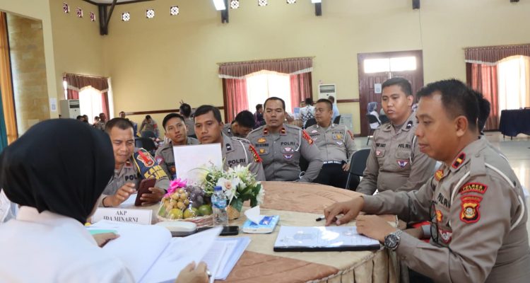 Polres Musi Rawas Ikuti Audit Kinerja dari Itwasda Polda Sumsel, Jumat (10/11/2023). Foto: Zainuri/bolmong.news
