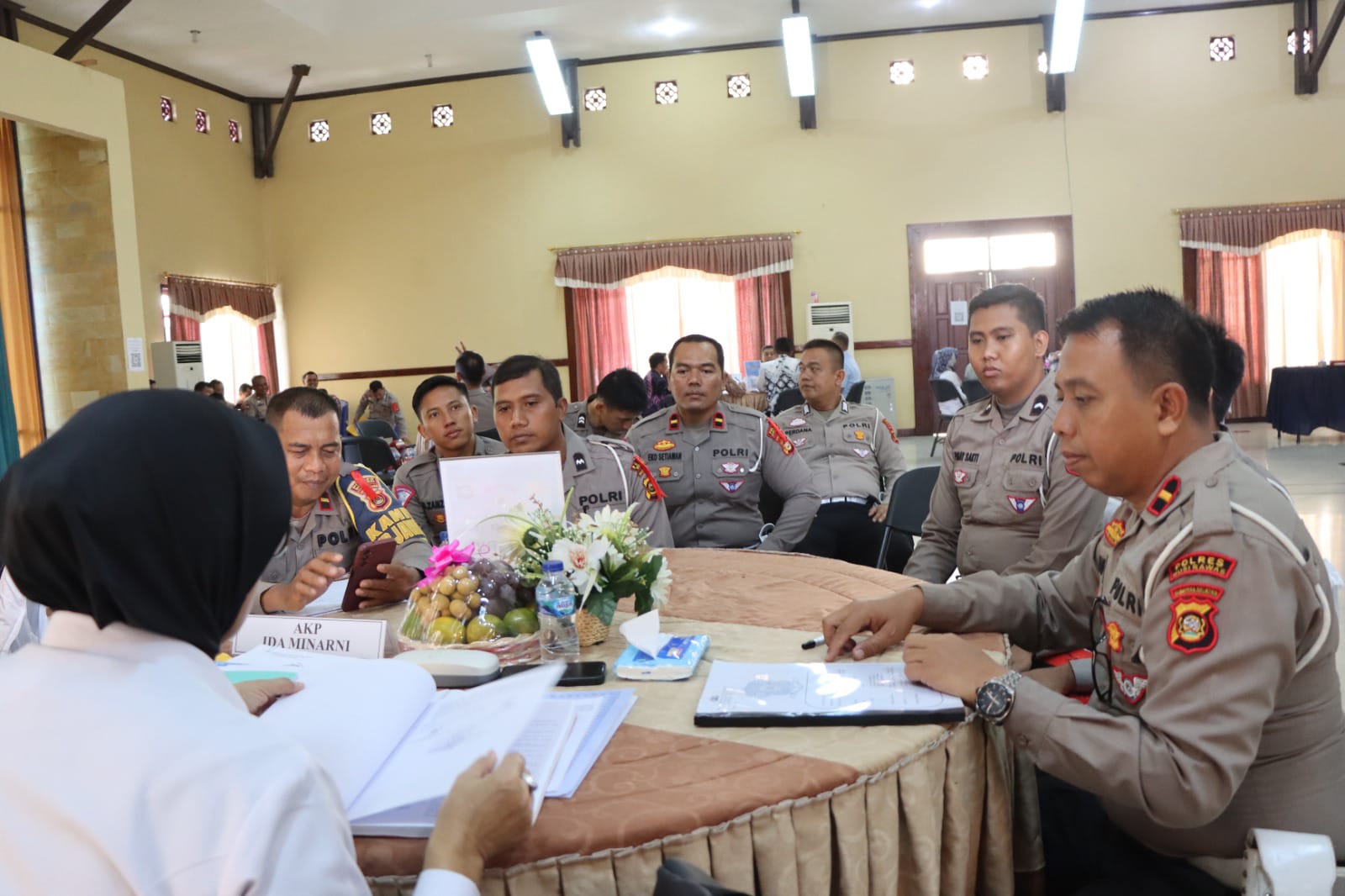 Polres Musi Rawas Ikuti Audit Kinerja dari Itwasda Polda Sumsel, Jumat (10/11/2023). Foto: Zainuri/bolmong.news