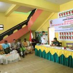 Tampak Penjabat Wali Kota Kotamobagu Asripan Nani saat memberikan sambutan pada kegiatan seminar sehari bersama Masyarakat Hukum Adat, Sabtu (10/2/2024). foto: dok/Diskominfo Kotamobagu.