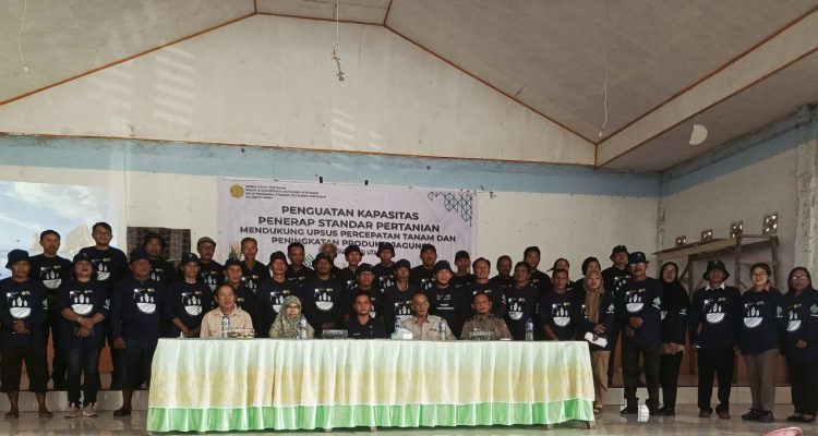 BSIP Kementerian Pertanian Gelar Sosialisasi Penguatan Kapasitas Petani di Boltim, Kamis (7/3/2024). Foto: Rizaldi Modeong/bolmong.news