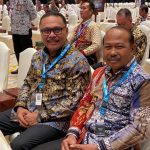 Penjabat Bupati Bolaang Mongondow Ir Limi Mokodompit MM, saat menghadiri Musrenbang tingkat Nasional, di Jakarta Convention Center (JCC), Senayan, Jakarta, Senin 6 Mei 2024.(Foto.Diskominfo Bolmong)
