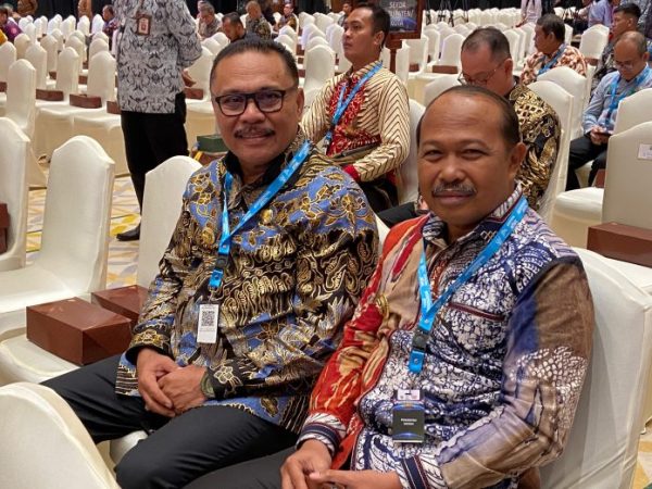 Penjabat Bupati Bolaang Mongondow Ir Limi Mokodompit MM, saat menghadiri Musrenbang tingkat Nasional, di Jakarta Convention Center (JCC), Senayan, Jakarta, Senin 6 Mei 2024.(Foto.Diskominfo Bolmong)