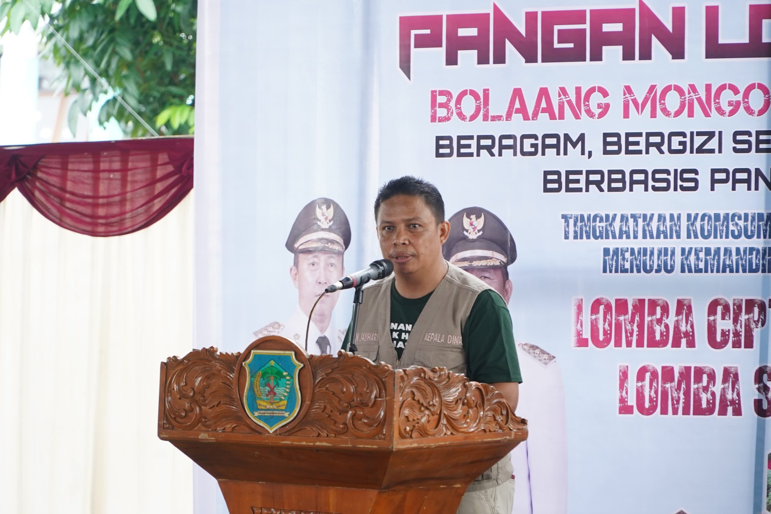 Kepala Dinas Ketapang Bolsel Kasman Djauhari. Foto: Wawan Dentaw/bolmong.news