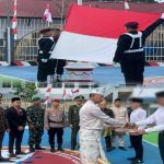 Melalui pemerintah daerah dan disaksikan Karutan Kotamobagu Aris Supriyadi, prosesi SK Remisi diberikan langsung kepada warga binaan, di lapangan utama Rutan Kotamobagu, Sabtu 17 Agustus 2024. (Foto.Ilham/Rutan Kotamobagu)