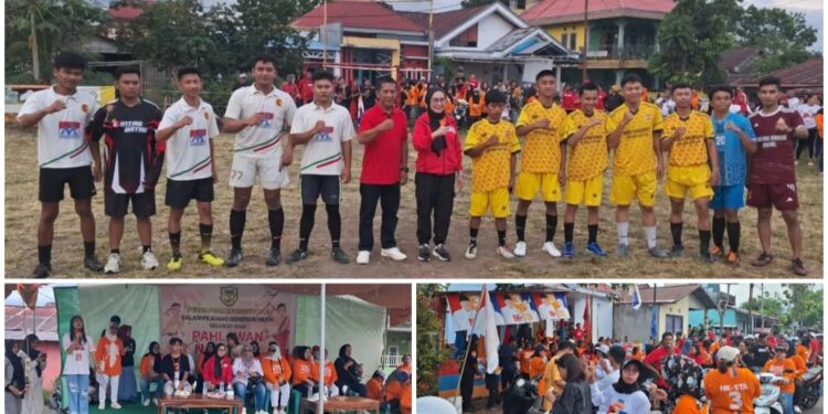 Tampak STA saat bersama warga Kelurahan Pobundayan Kecamatan Kotamobagu Selatan, Minggu (3/11/2024). Foto: Tim NK STA