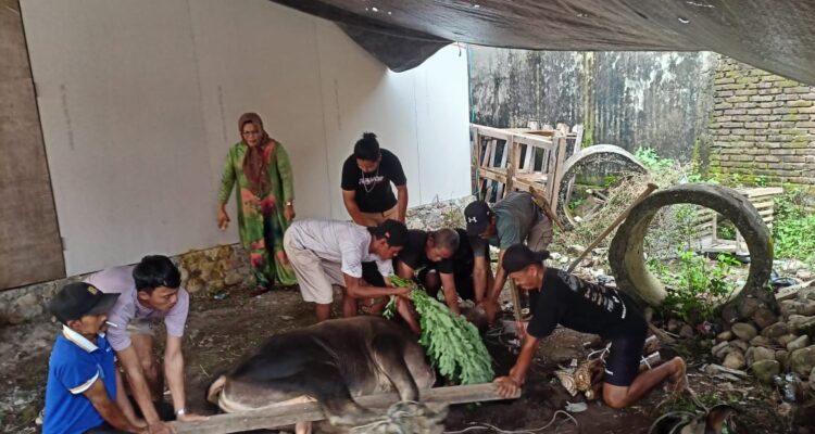 Idul Adha 1446 Hijriah, Aleg Kotamobagu Henny Kaseger Berbagi Berkah. Foto: dok