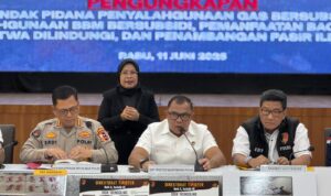 Bareskrim Polri Ungkap 5 Kasus Besar Penyalahgunaan BBM dan Gas Subsidi di Berbagai Daerah. Foto: dok/Humas Polri