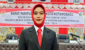 Anggota Bapemperda DPRD Kota Kotamobagu, Yunita Lontoh. Foto: dok