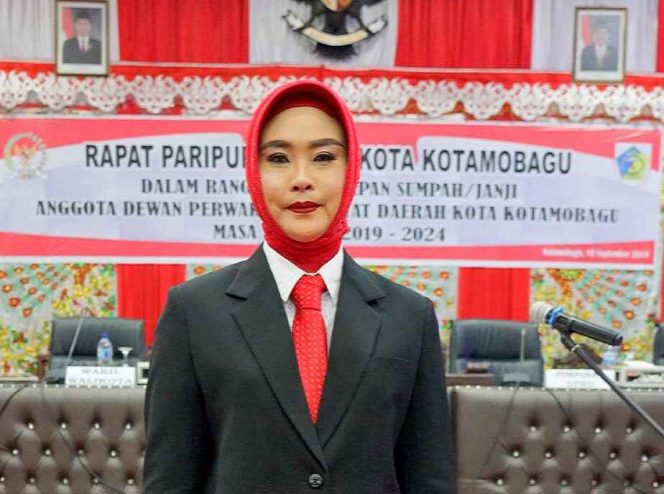 Anggota Bapemperda DPRD Kota Kotamobagu, Yunita Lontoh. Foto: dok