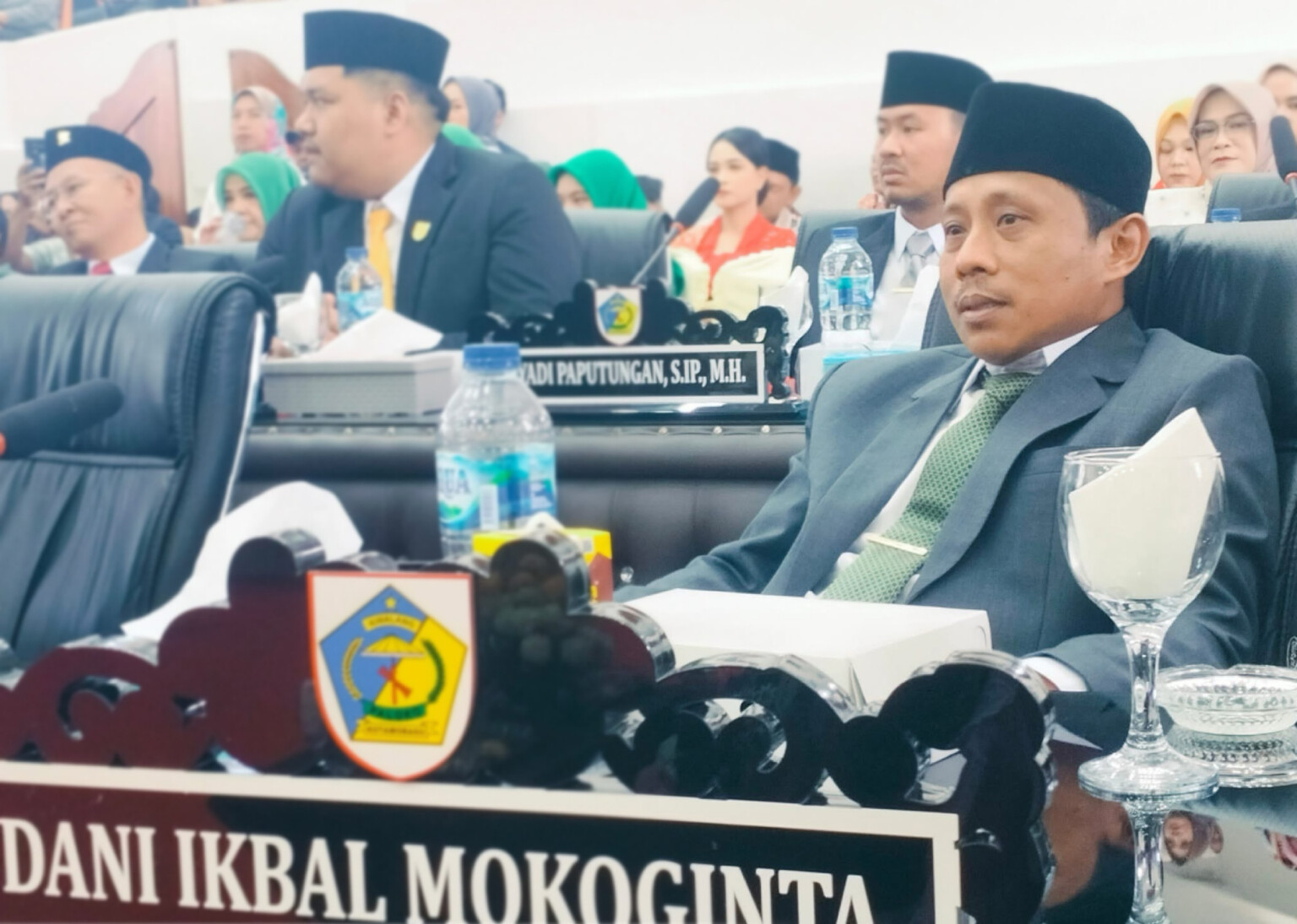Ketua Komisi II DPRD Kota Kotamobagu, Dani Ikbal Mokoginta.