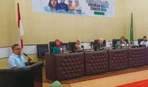 Wakil Ketua DPRD Kotamobagu Jusran Deby Mokolanot Dorong Kolaborasi Organisasi Perempuan. Foto: dok