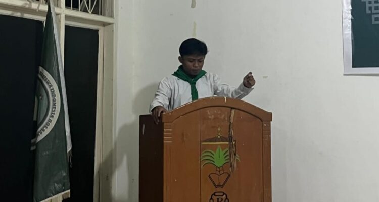 Ketua Umum KPMIBMR Makassar Muhammad Alisyirazi Ishak. Foto: dok/KPMIBMR Makasar