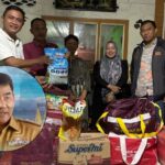 Korban Kebakaran Terima Bantuan Pemprov Sulut melalui Dinsos Sulawesi Utara, saat menyerahkan bantuan langsung Gubernur Sulut YSK kepada korban kebakaran beberapa waktu lalu di Kelurahan Kotobangon, Kecamatan Kotamobagu Timur, Kota Kotamobagu, Jumat 21 November 2025, malm. (foto.ist/dok.Diskominfo Kotamobagu)