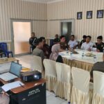 Suasana gelar perkara bersama Kepolisian, Kejaksaan dan Pengadilan terkait proses penyidikan atas penyitaan belasan ribu botol minuman beralkohol atau minol ilegal hasil operasi Satpol PP Kotamobagu. (foto.dok/Satpol PP Kotamobagu)